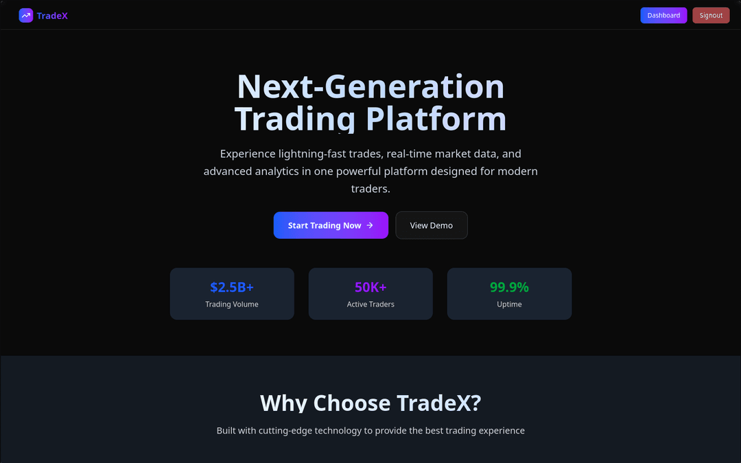 Trading Exchange